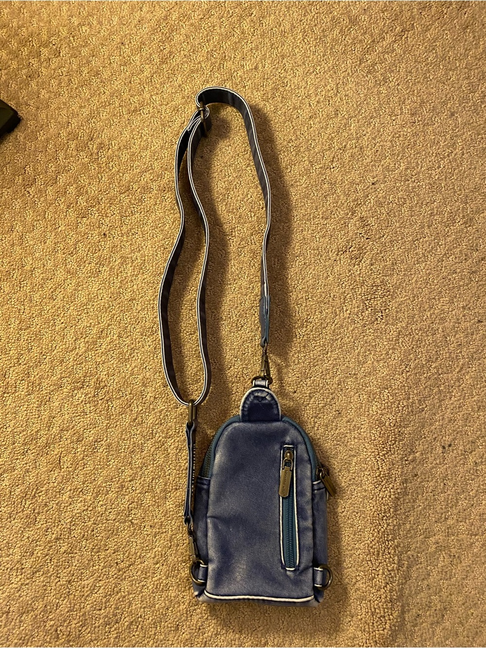 Montana West Blue crossbody bag - Picture 3 of 3